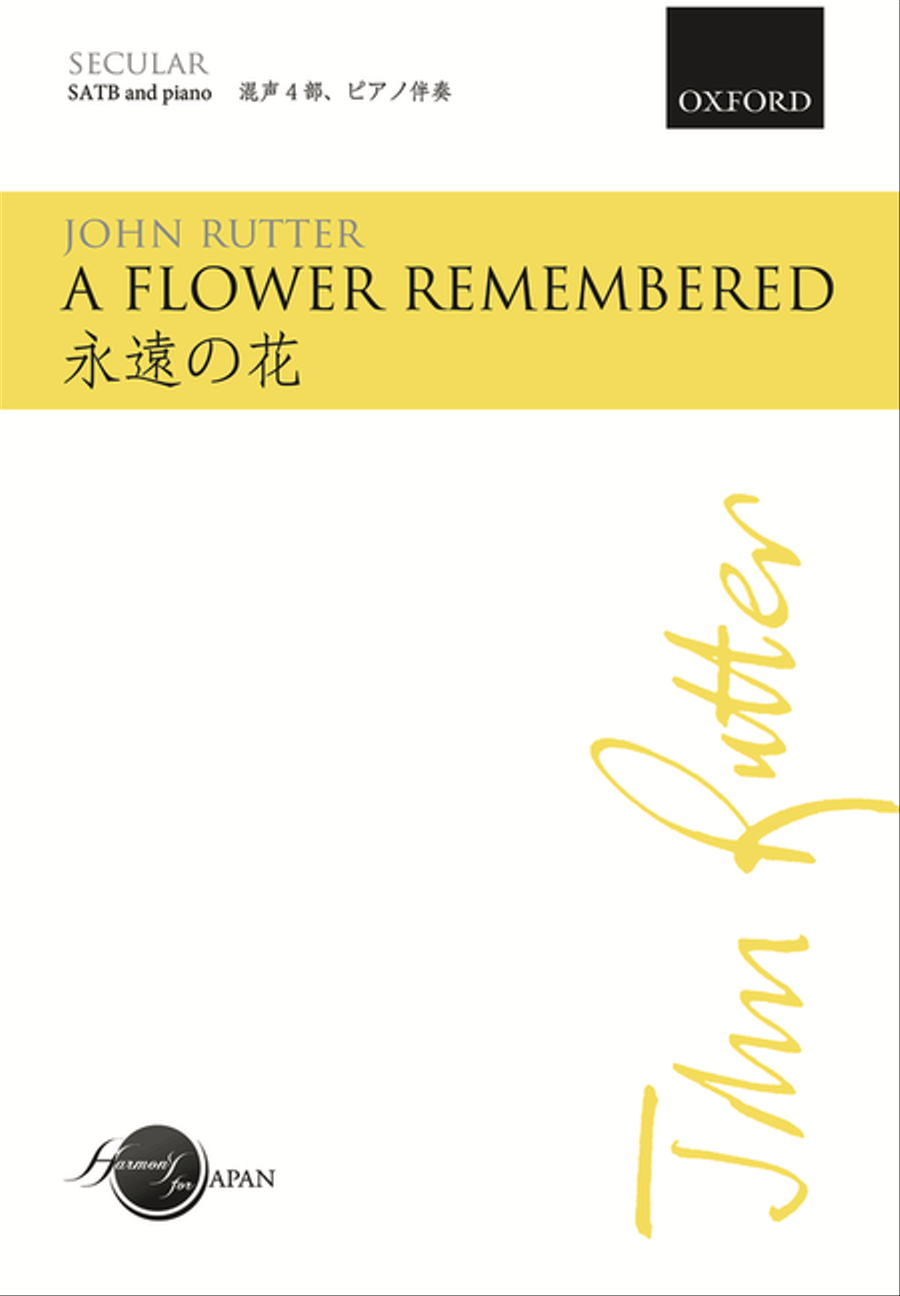 A flower remembered A flower remembered SSA scores gallery preview page 1