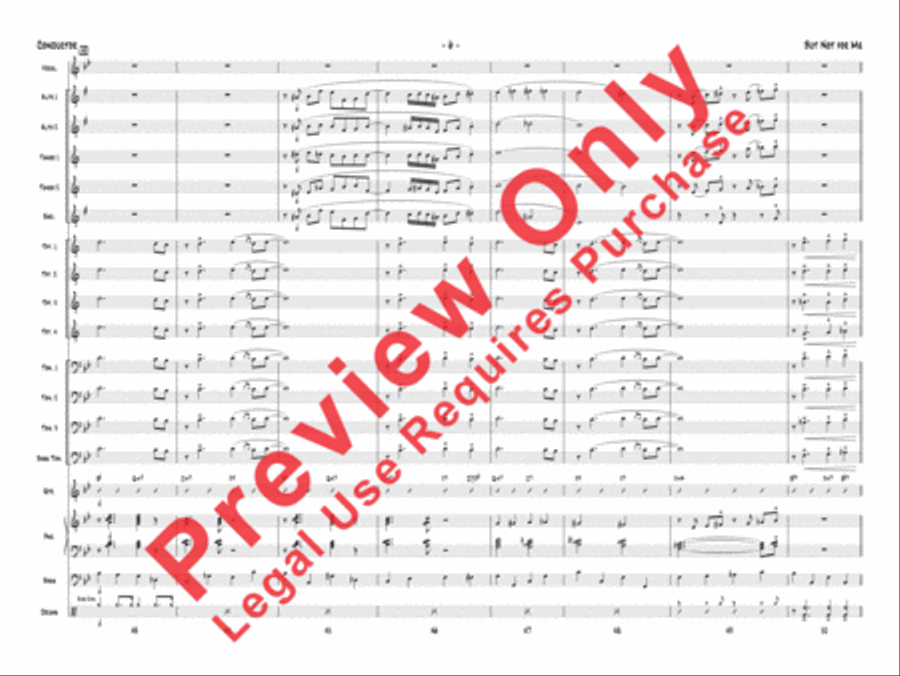But Not for Me Jazz Ensemble scores gallery preview page 9