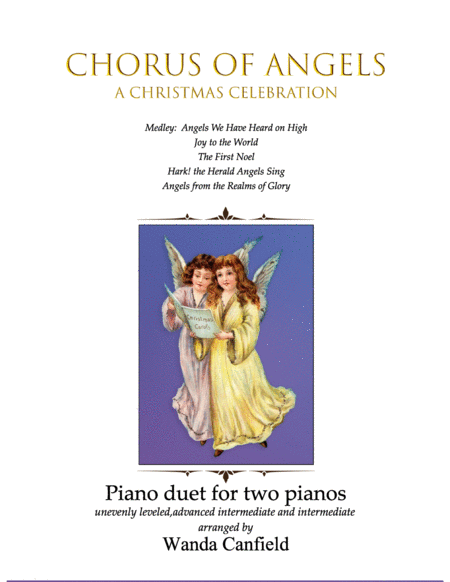 Chorus of Angels for Piano Duet - 2 pianos image number null