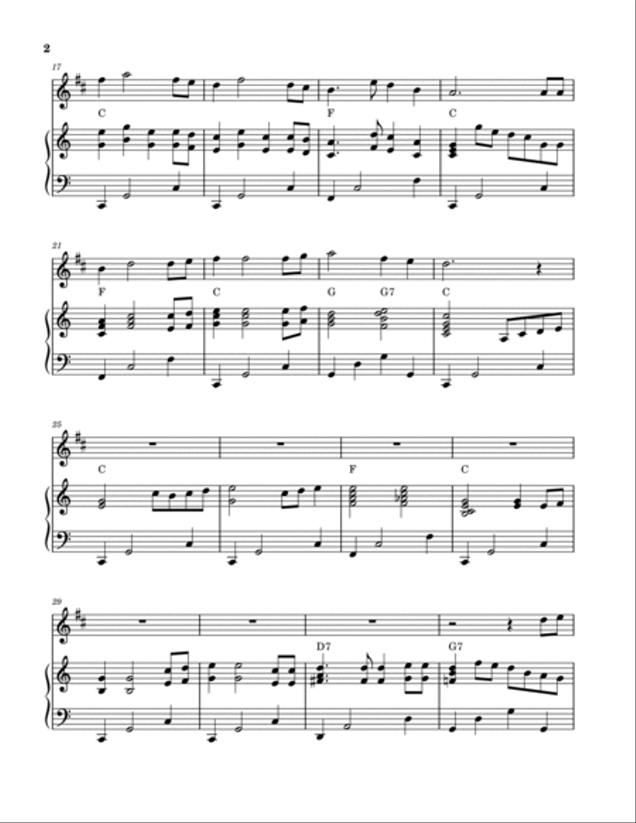 Will The Circle Be Unbroken (Tenor Sax Solo with Piano) Tenor Saxophone scores gallery preview page 2