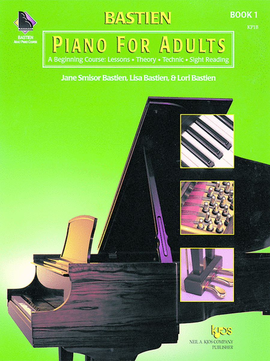Bastien Piano For Adults - Book 1 (Book Only)
