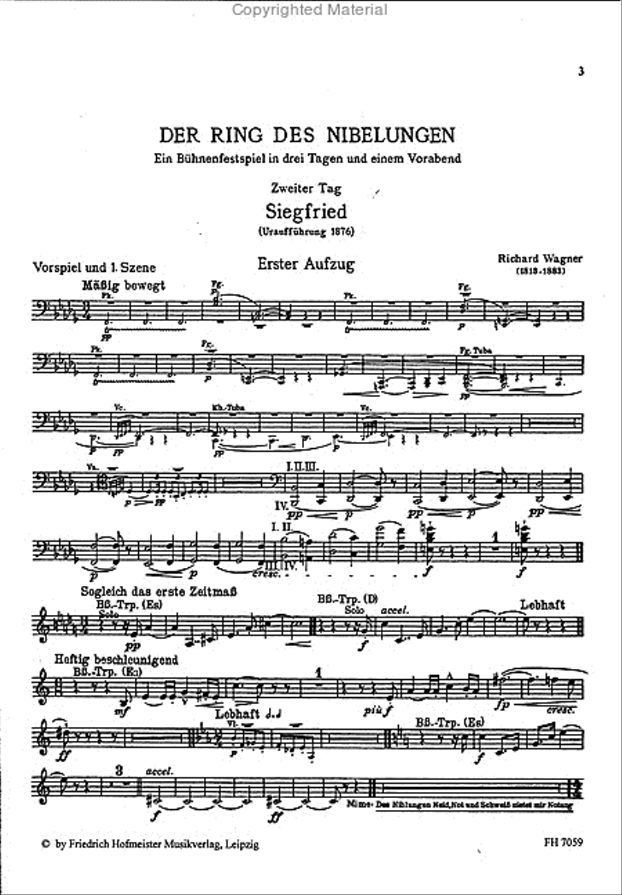 Orchesterstudien für Posaune Orchestra scores gallery preview page 2