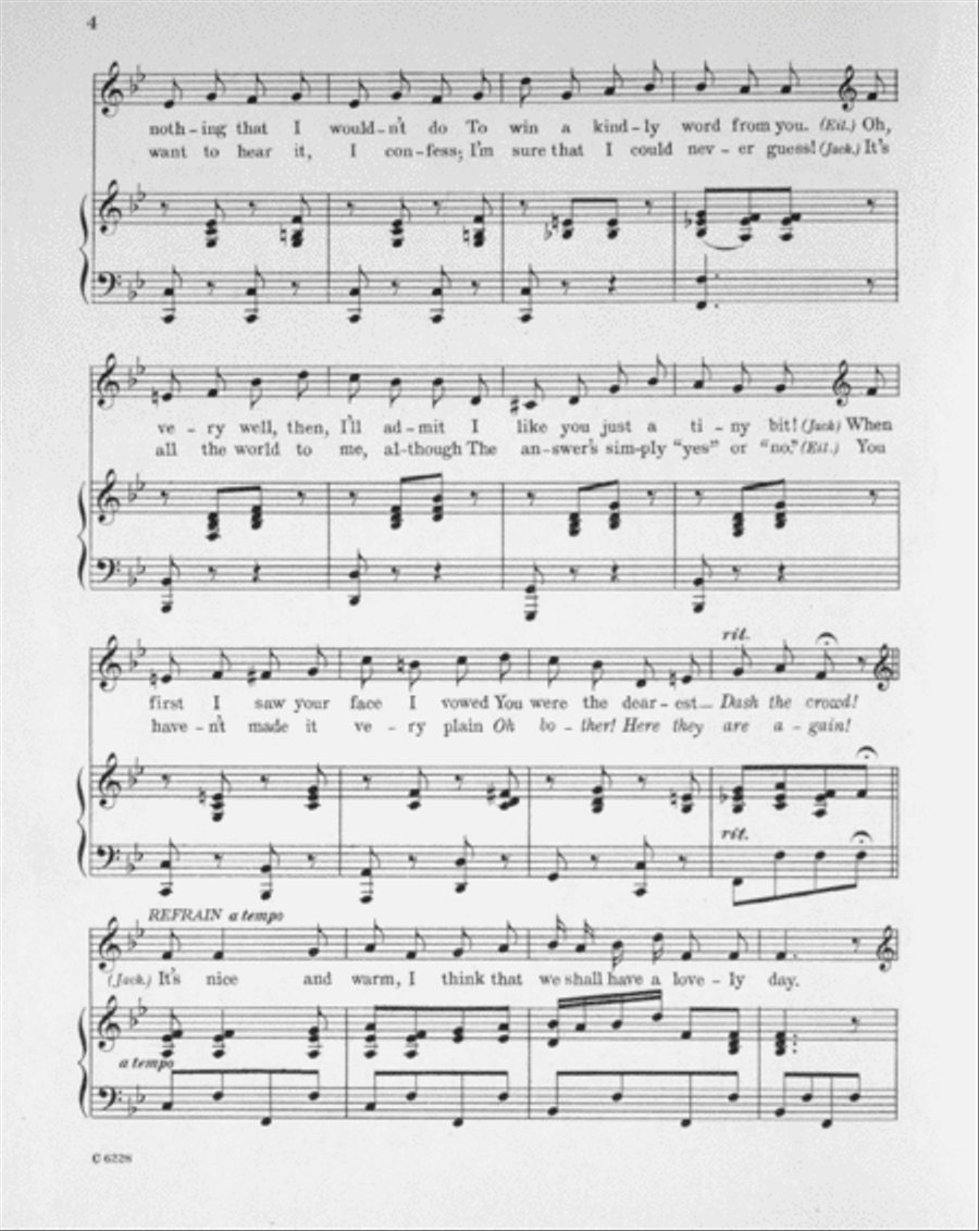 Charming Weather Voice scores gallery preview page 3