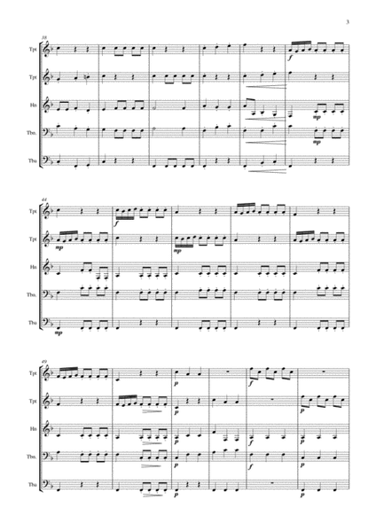 Galliard Battaglia (brass quintet) image number null