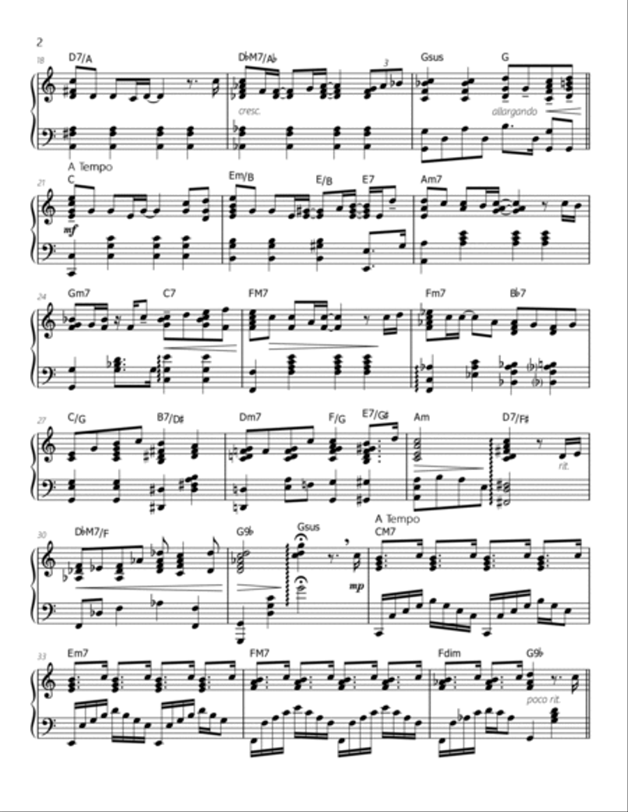 7 Days Make the Week 03 - Tuesday Piano Solo scores gallery preview page 2