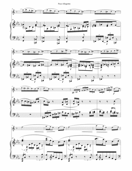 Johannes Brahms: Poco Allegretto for Clarinet and Piano (Arr. Seunghee Lee) image number null