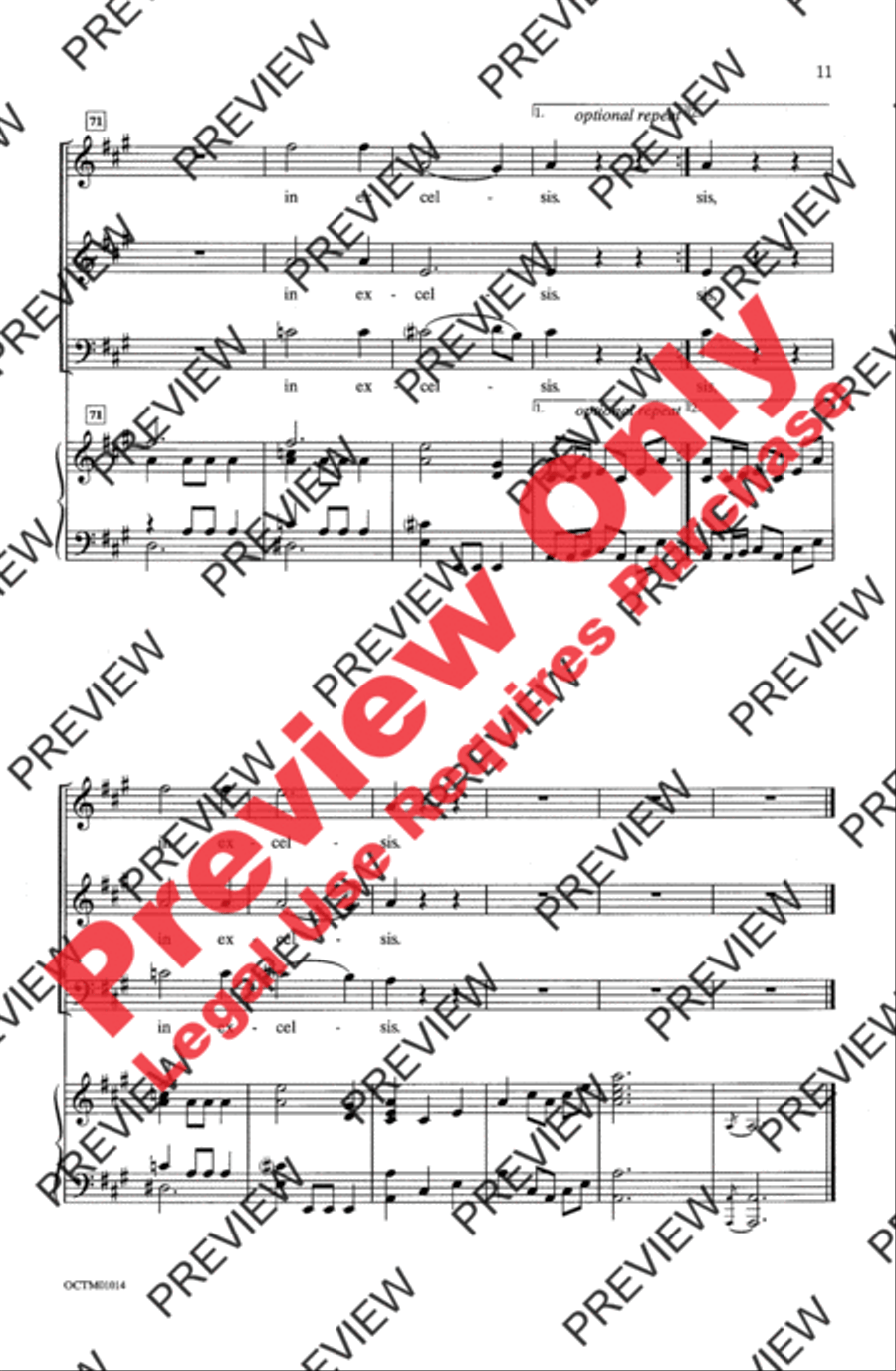 Sanctus 2-Part scores gallery preview page 11