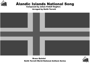 Åland Islands National Song (Song of the Ålander - Ålänningens sång) for Brass Quintet