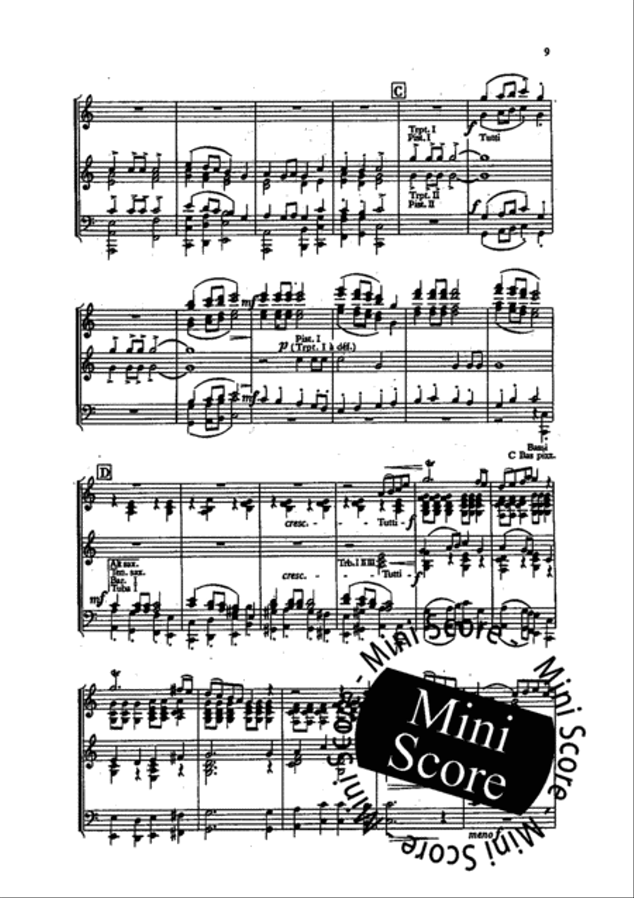 Valerius Suite Concert Band scores gallery preview page 11