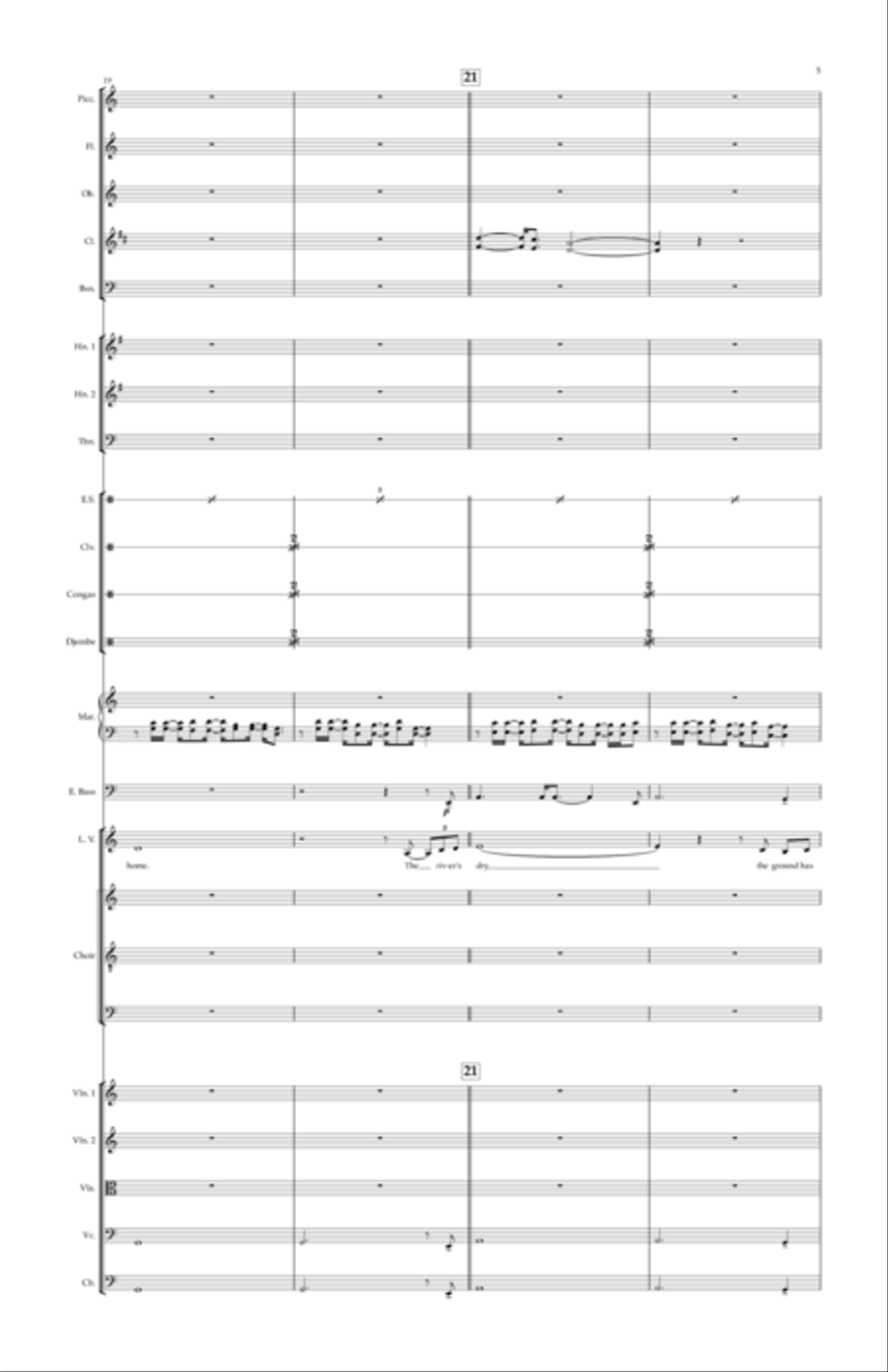Shadowland Full Orchestra scores gallery preview page 6