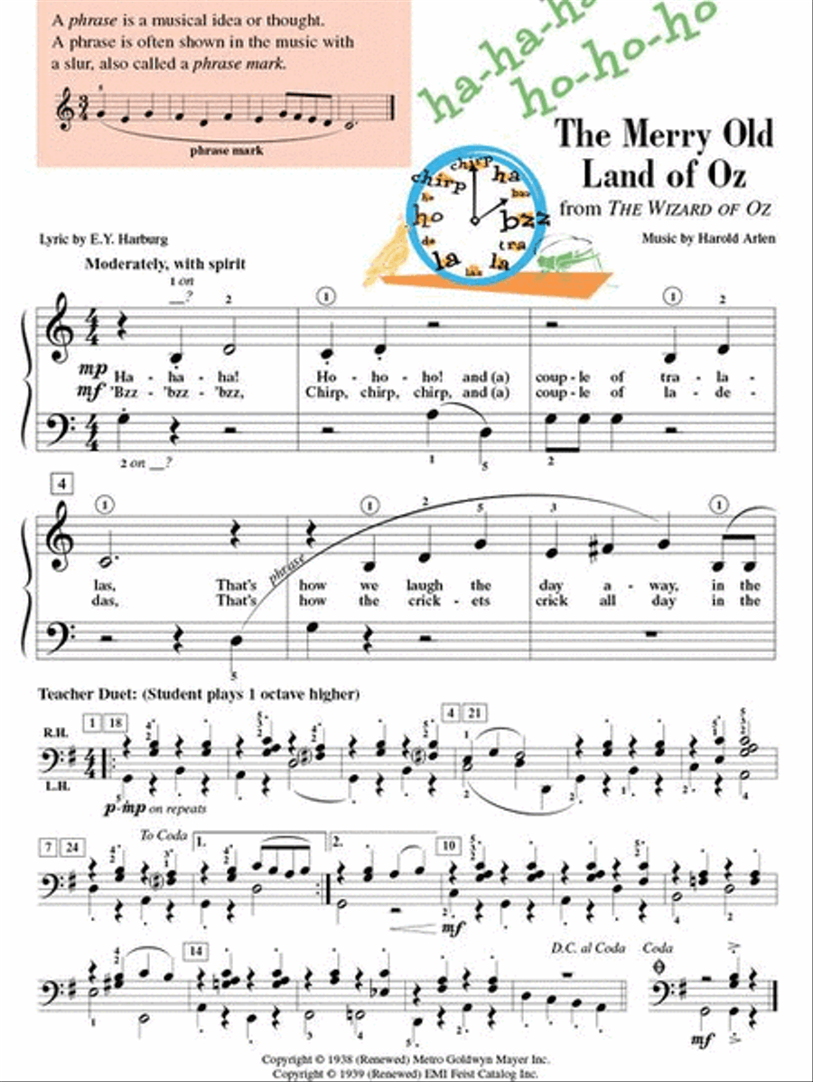 Level 2A – Popular Repertoire Book Piano Method scores gallery preview page 5
