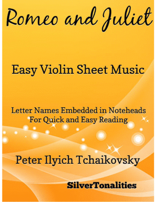Romeo and Juliet Easy Violin Sheet Music