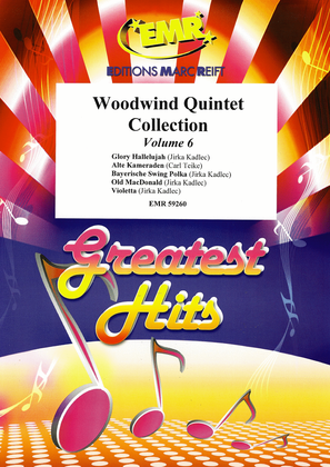 Book cover for Woodwind Quintet Collection Volume 6
