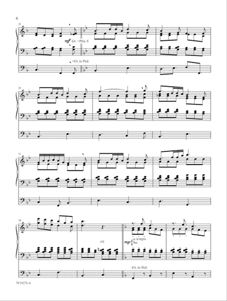 Hymns of Grace & Glory Hymns of Grace & Glory Organ scores gallery preview page 6