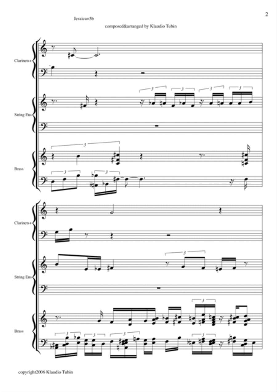 Jessica+5b Full Orchestra scores gallery preview page 3