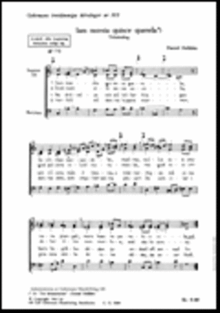 Iam moesta quiesce querela 3-Part scores gallery preview page 1
