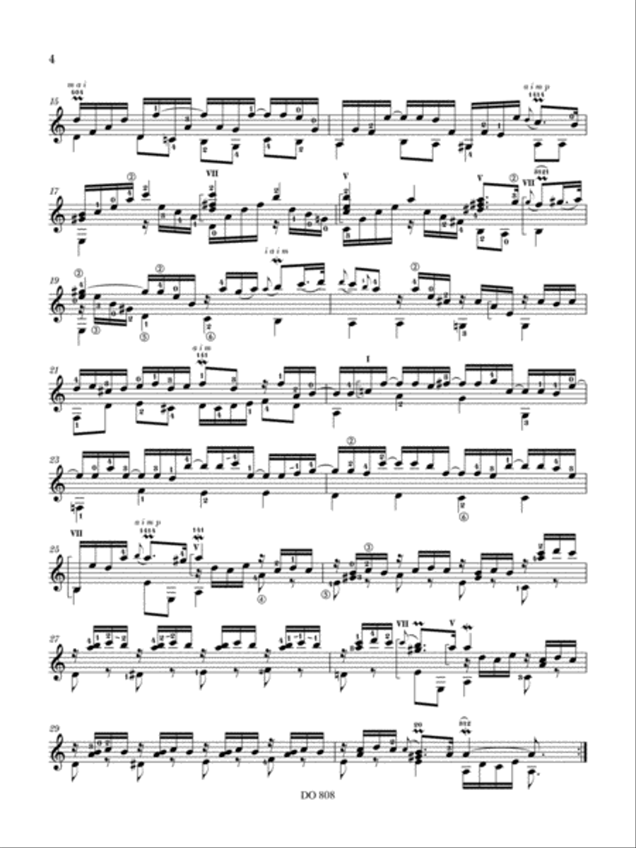 Vingt-sixième ordre Vingt-sixième ordre Classical Guitar scores gallery preview page 4