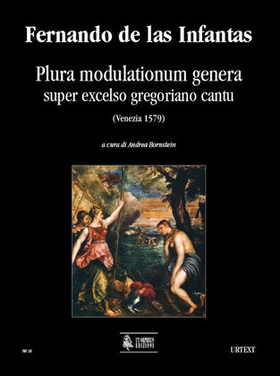 Book cover for Plura modulationum genera super excelso gregoriano cantu (Venezia 1579)