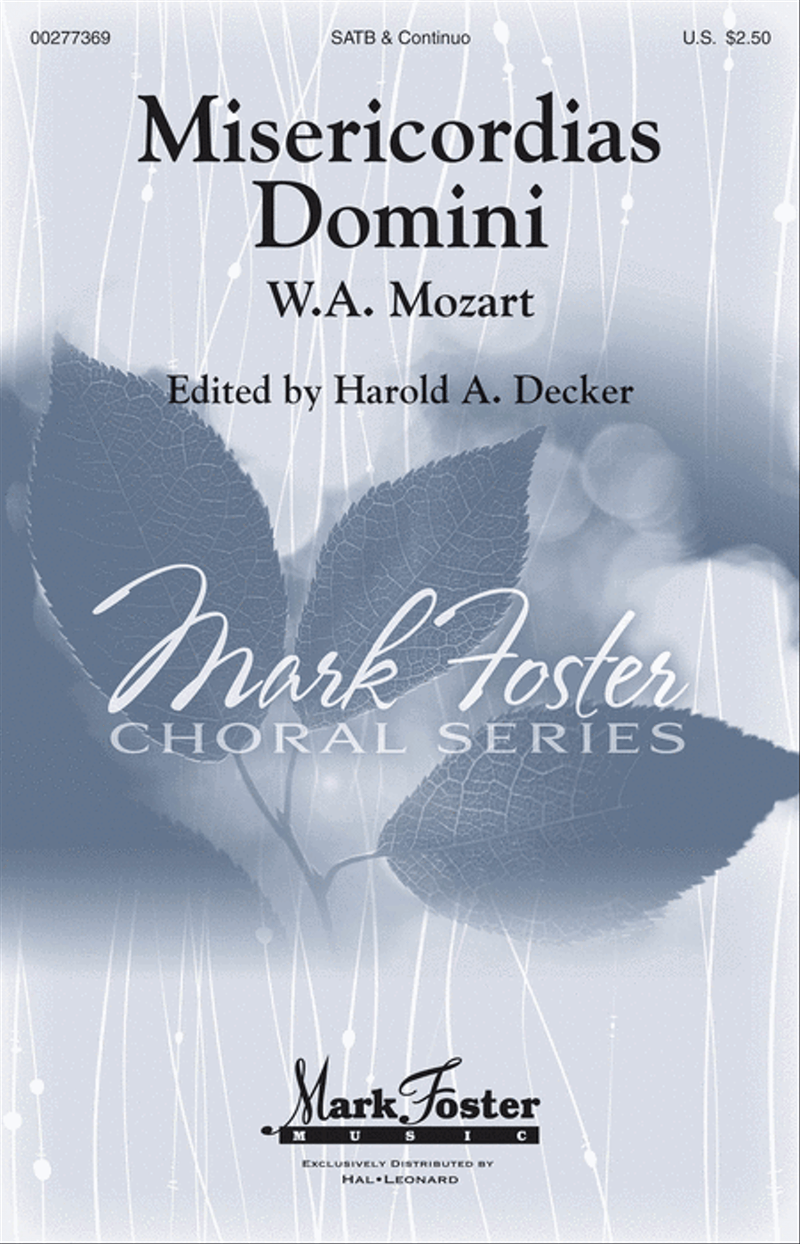 Misericordias Domini 4-Part scores gallery preview page 1