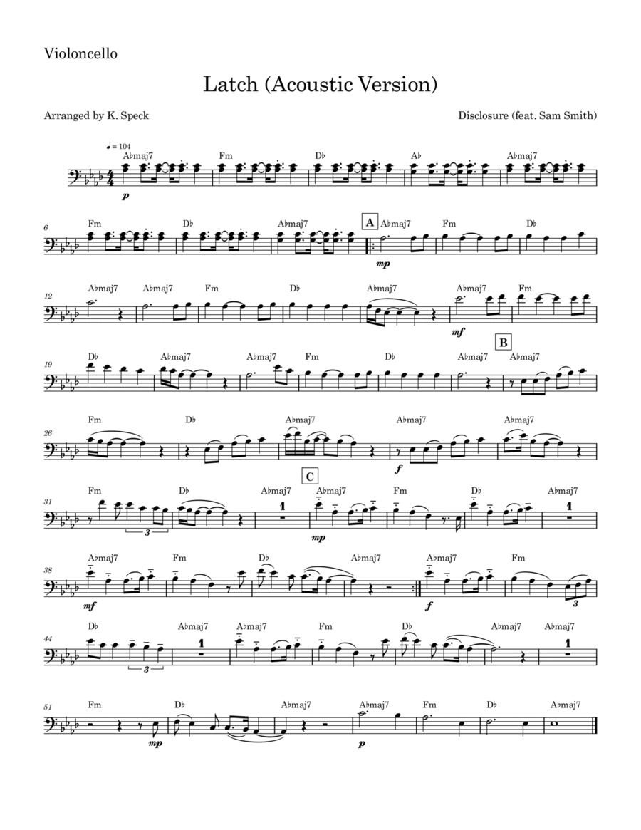 Latch Small Ensemble scores gallery preview page 1