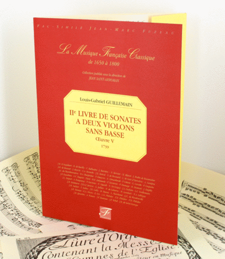 Second book of sonatas for two violins without bass. Opus V