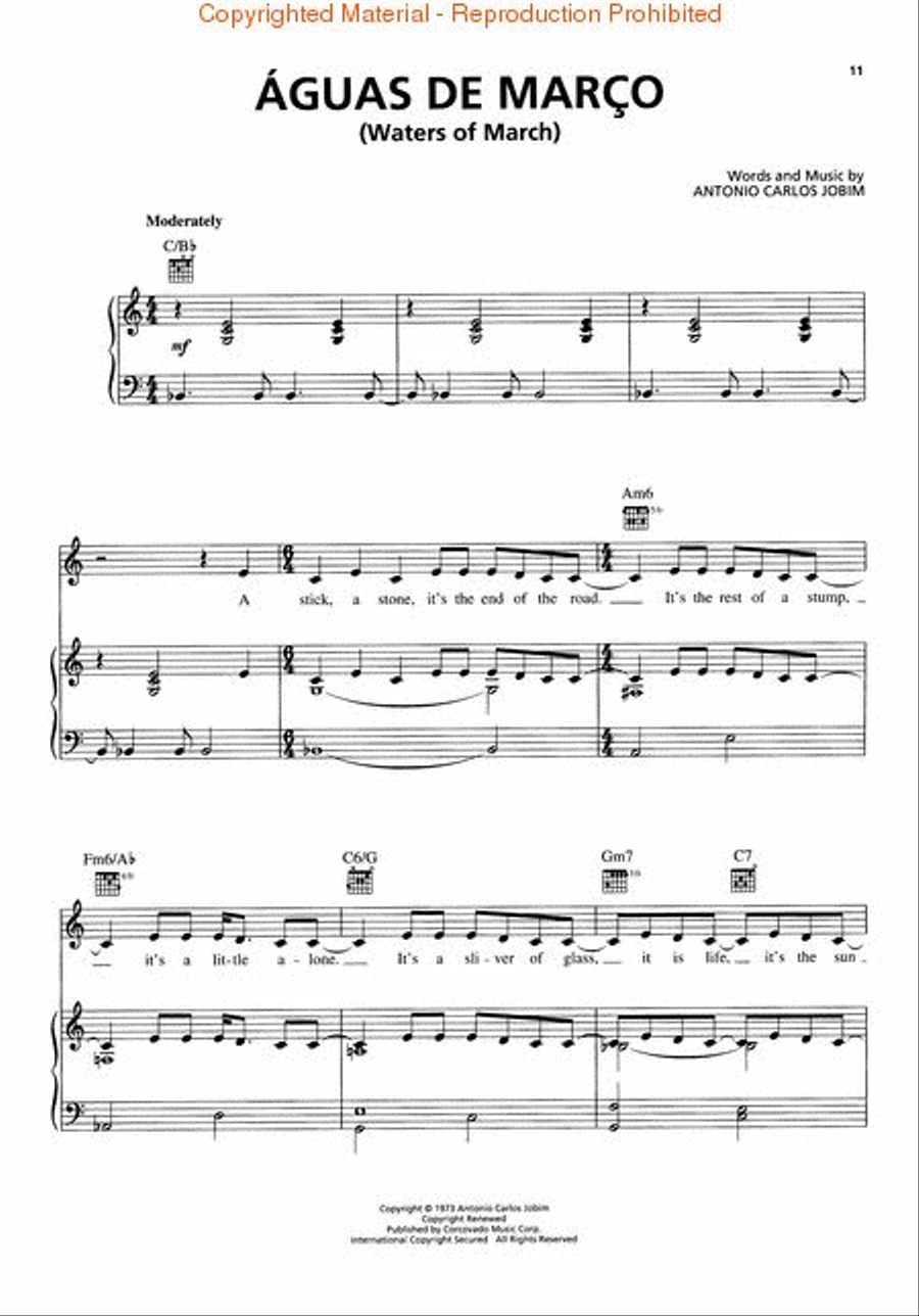 !Puro Brazilian! Piano, Vocal, Guitar scores gallery preview page 3