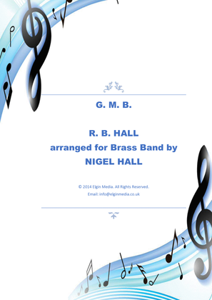 Book cover for G. M. B. - Brass Band March