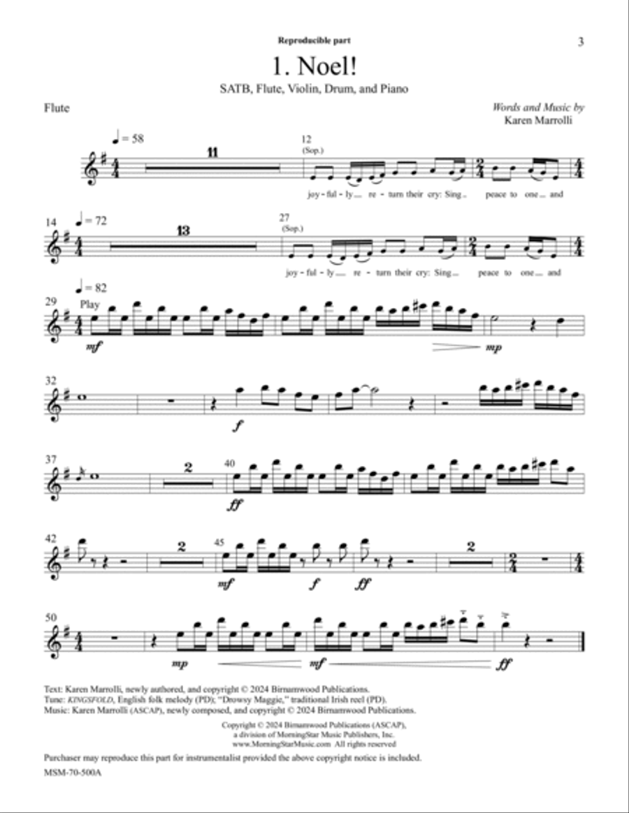 Light of Peace Choir scores gallery preview page 3
