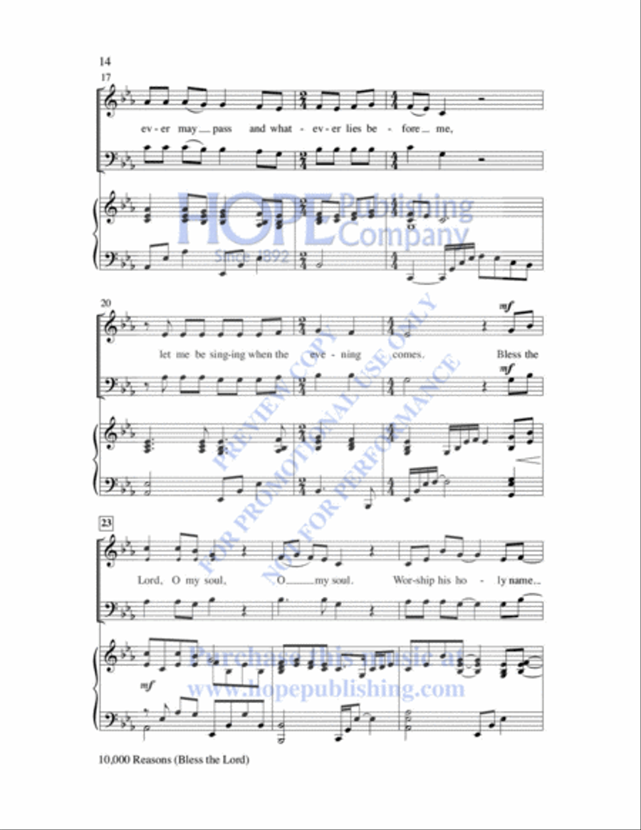 Essential Two-Part Chorals by Mark Hayes, Vol. 1 2-Part scores gallery preview page 19