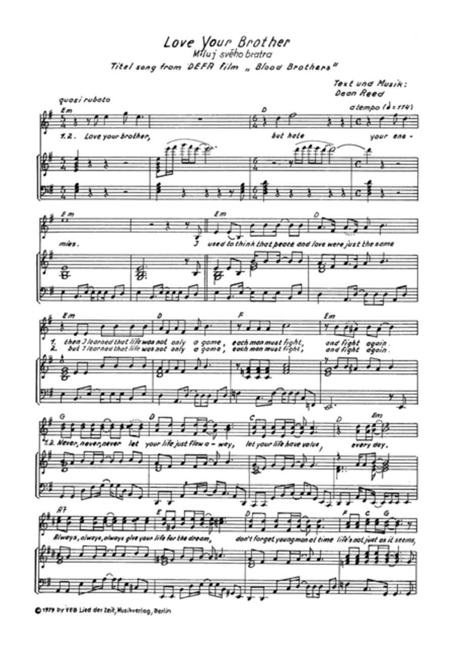 Love your Brother Voice scores gallery preview page 2