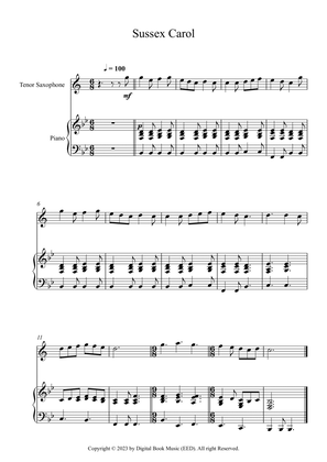 Sussex Carol (Tenor Sax + Piano)