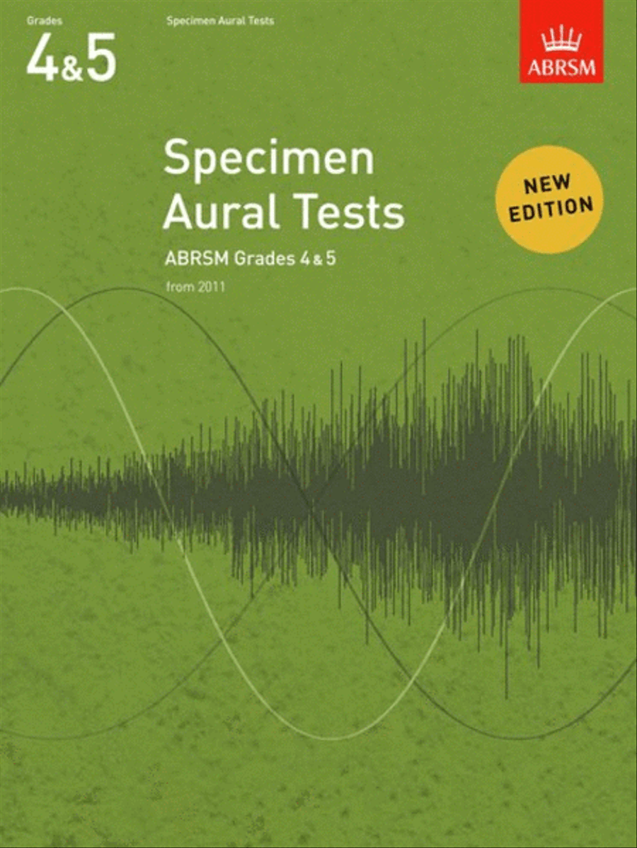 Specimen Aural Tests, Grades 4 & 5 Collection / Songbook scores gallery preview page 1