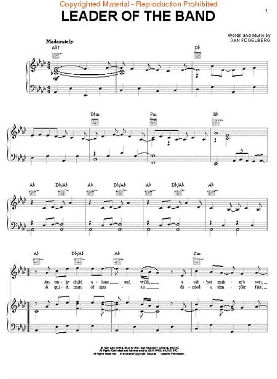 Dan Fogelberg – Greatest Hits Piano, Vocal, Guitar scores gallery preview page 2