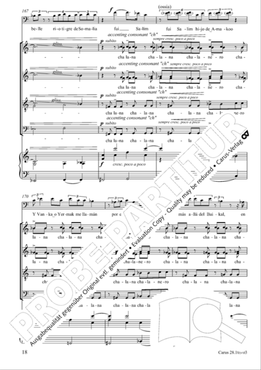 Water Water 4-Part scores gallery preview page 33