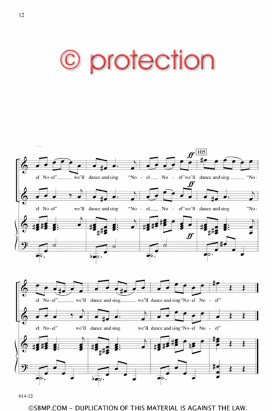 little tree - SA Octavo SA scores gallery preview page 11
