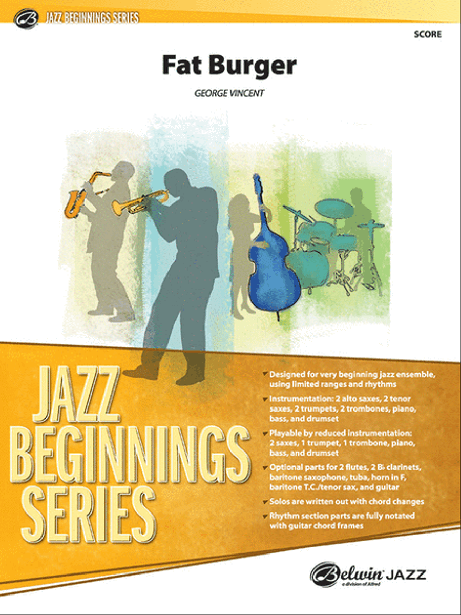 Fat Burger Jazz Ensemble scores gallery preview page 1