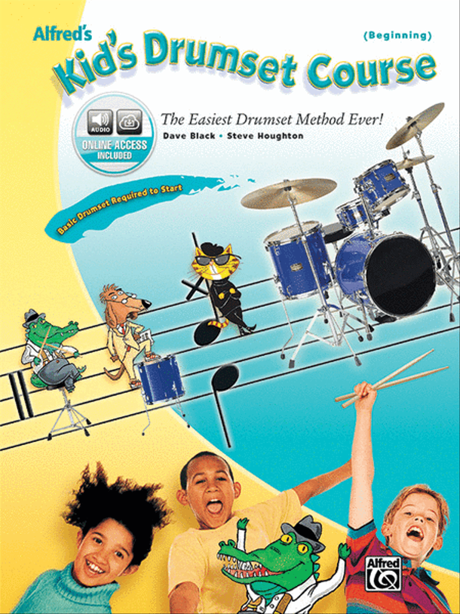 Alfred's Kid's Drumset Course Drum Set scores gallery preview page 1