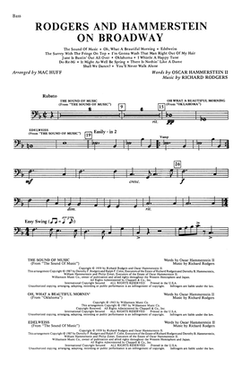 Rodgers and Hammerstein on Broadway (Medley) (arr. Mac Huff) - Bass