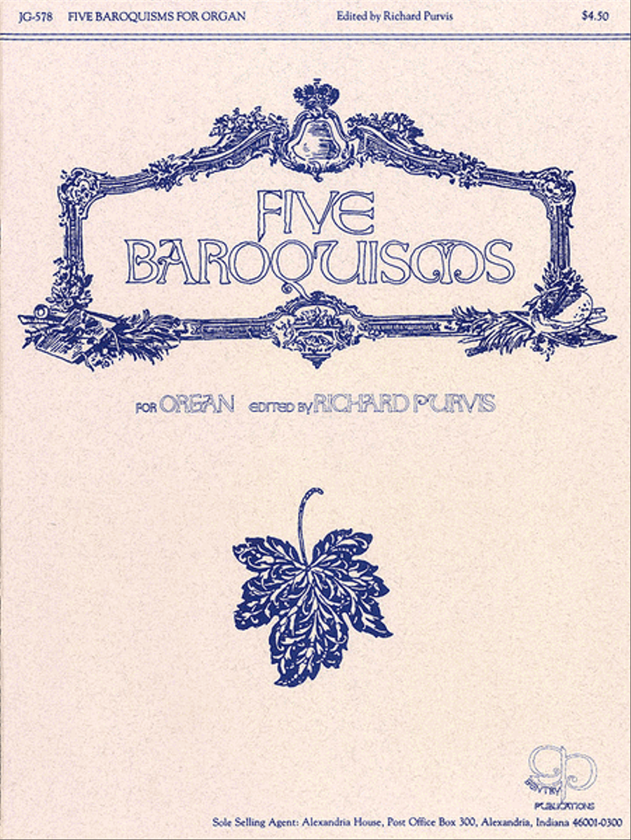 Five Baroquisms - Organ