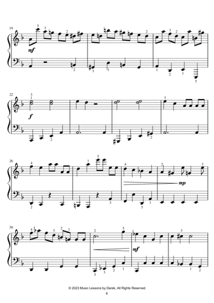 BEST OF MOZART (15 TUNES) - Sheet Music Collection [EASY PIANO] image number null