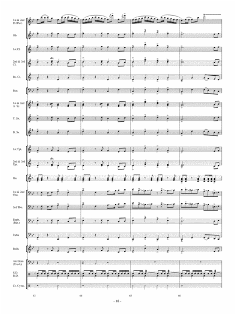 To The Max Concert Band scores gallery preview page 17