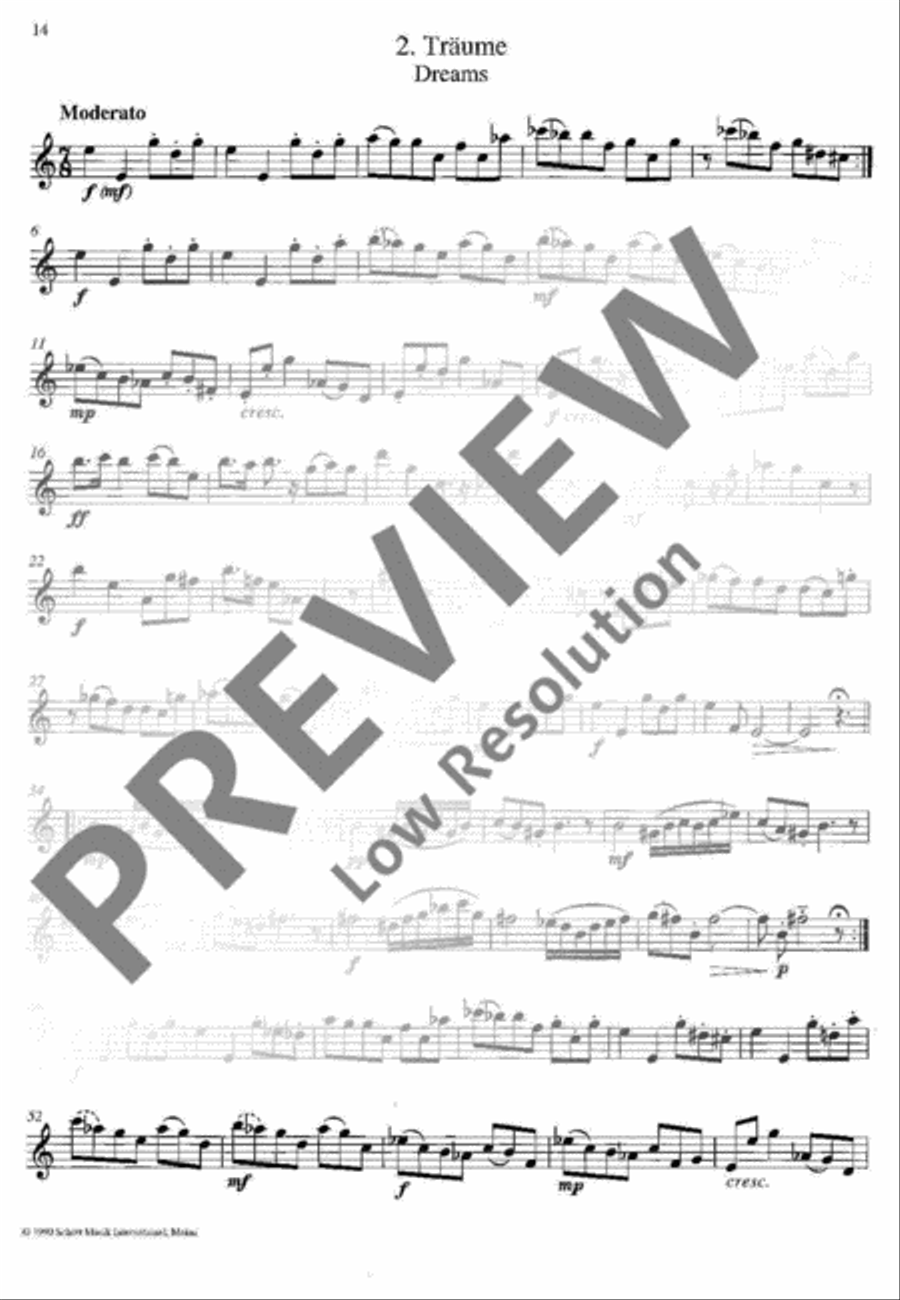 Klänge der Nacht Tenor Recorder scores gallery preview page 15