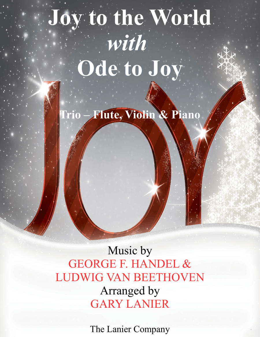 JOY TO THE WORLD with ODE TO JOY (Trio - Flute, Violin with Piano & Score/Part) JOY TO THE WORLD with ODE TO JOY (Trio - Flute, Violin with Piano & Score/Part) Flute scores gallery preview page 1