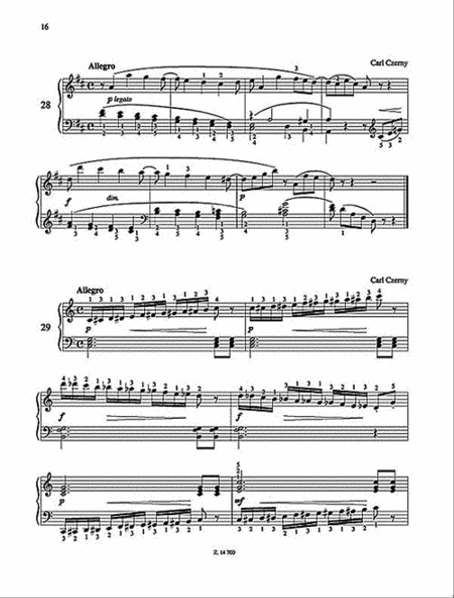 Presto e leggiero Piano Solo scores gallery preview page 3