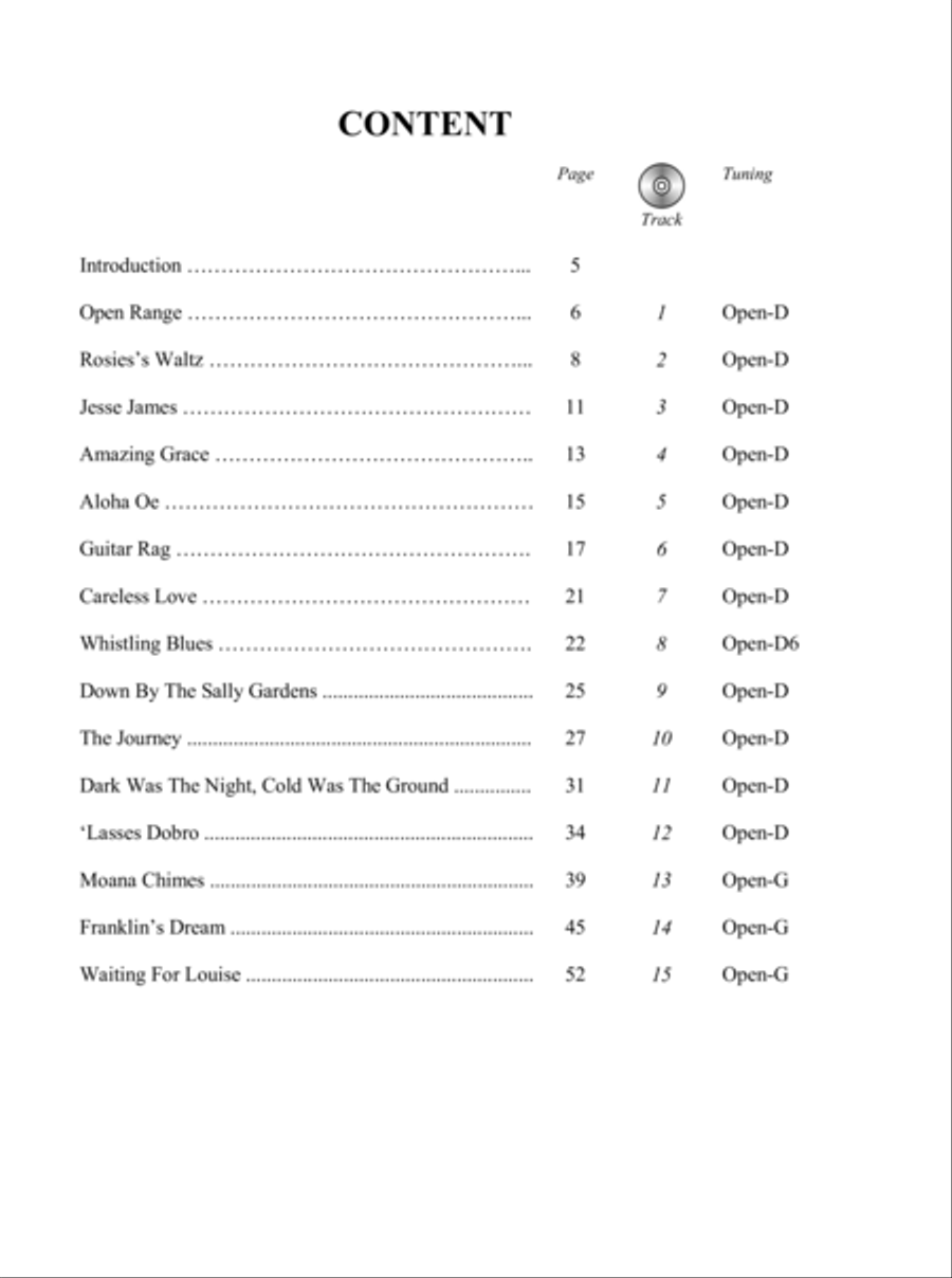 Acoustic Lap Steel Guitar Acoustic Guitar scores gallery preview page 3