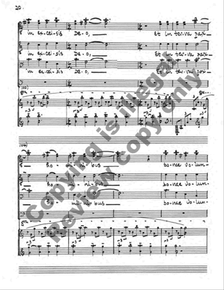 The Midnight Clear The Midnight Clear TTBB scores gallery preview page 40