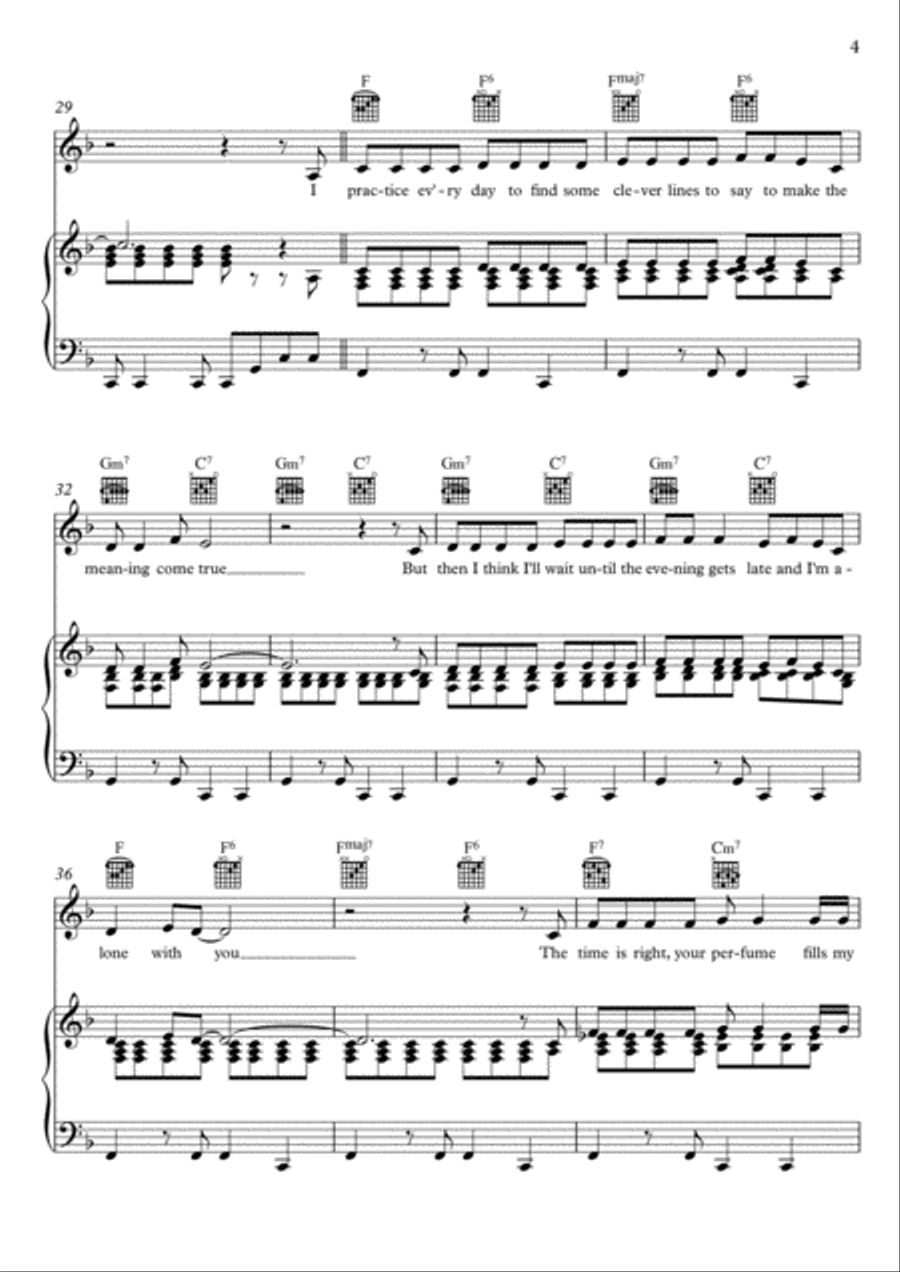 Somethin' Stupid Voice scores gallery preview page 4