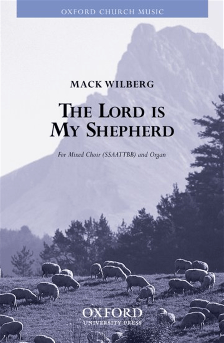 The Lord is my shepherd 4-Part scores gallery preview page 1