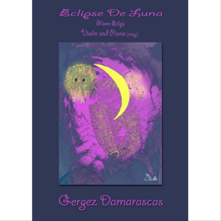 Un eclipse de luna / Moon eclipse for violin Violin Solo scores gallery preview page 1