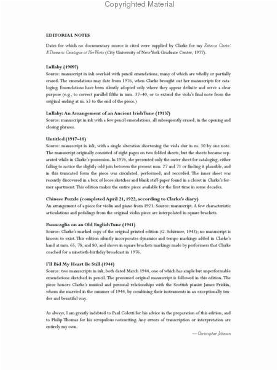 Shorter Pieces for viola and piano Piano Accompaniment scores gallery preview page 3